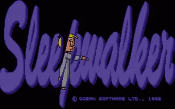 Sleepwalker (AGA)_Disk1 screen shot title